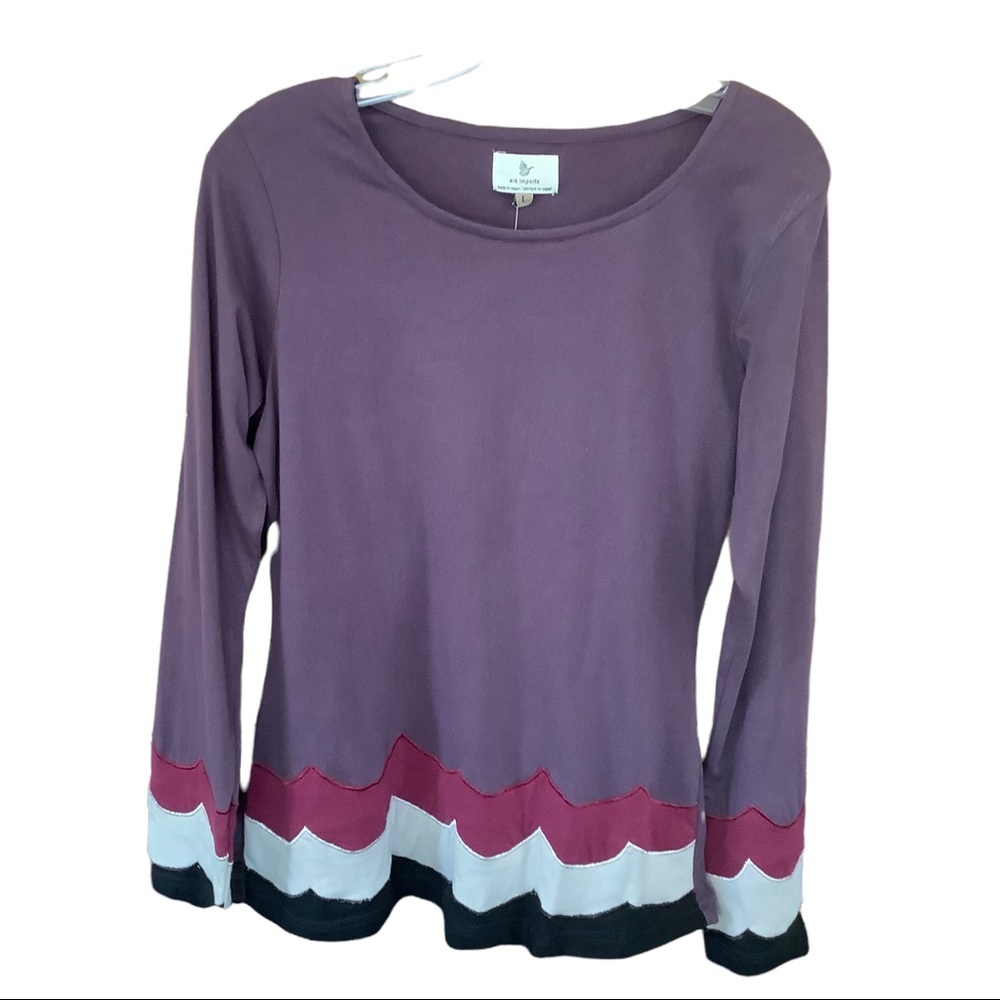 Cotton long sleeve top